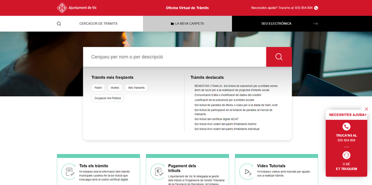 Millora de la seu electrònica