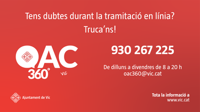 Iniciar OAC 360º, el nou servei d’assessorament telemàtic