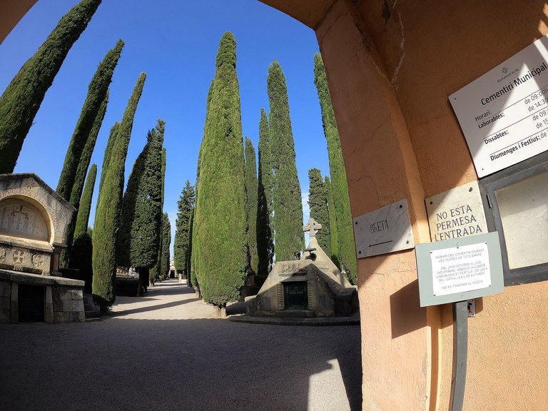 Millora dels jardins de Marie Curie