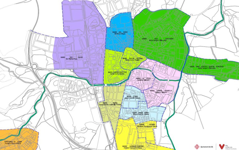 Major acompanyament als barris a través del regidor o regidora de barri