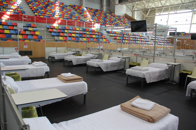 Construcció del Pavelló Vic Salut