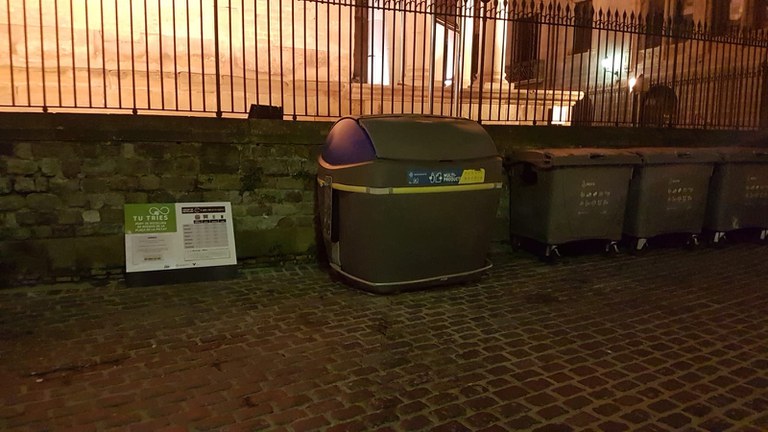 Implantació recollida selectiva mòbil a l'illa de la Pietat